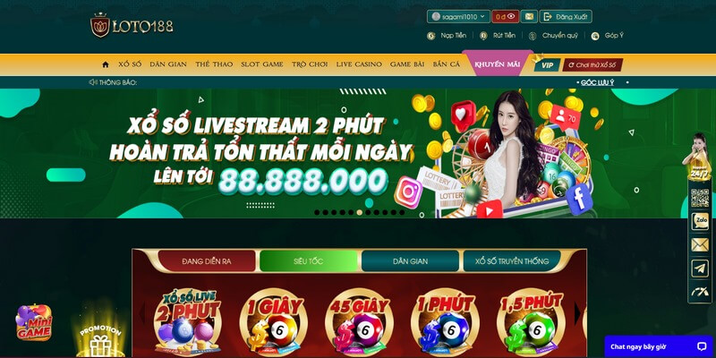 Loto188 – Thương hiệu giải trí đình đám tốt nhất 2024